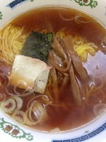 「ラーメン（４３０円）」@伊峡の写真