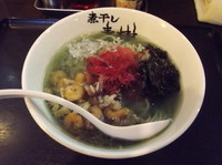 「海鮮煮干し青樹マリン」@煮干しらーめん青樹 立川店の写真