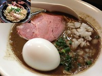 「【１周年記念】イチブキハル860円+味玉+和え玉150円」@麺処 晴の写真