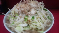 「小ﾗｰﾒﾝ （ﾔｻｲ ｱﾌﾞﾗ）」@ラーメン二郎 中山駅前店の写真