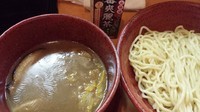 「最強つけ麺中盛300ｇ　豚＋鶏＋野菜　830円」@○寅 麺屋 山本流の写真