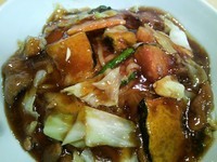 「スタミナラーメン(冷やし大盛り) 840円」@我流食堂の写真