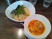 「坦坦つけ麺＋大盛り　（850円＋100円）」@創作麺工房 鳴龍の写真