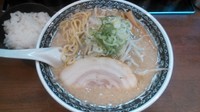 「ラーメン ￥650＋半ライス(サービス)」@拉麺 梅太郎の写真