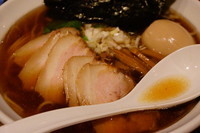 「特製平子煮干そば」@新橋 纏の写真