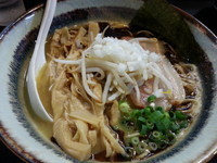 「とりそば（黒）７５０円」@麺堂 稲葉の写真