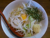 「汁なし納豆￥780＋ビール他」@ラーメンアキラの写真