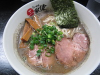 「最凶煮干そば（大盛り）」@最凶煮干そば 獣煮使の写真