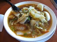 「サイカラーメンゆで玉子入り　小￥700」@彩華ラーメン 芦屋店の写真