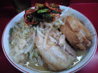 「小豚（750円）」@ラーメン二郎 湘南藤沢店の写真