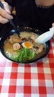 「鳥白湯麻湯そば」@らー麺Chopの写真