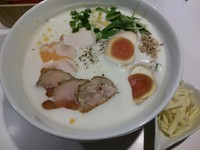 「全部のせ鶏ポタらあめん 950円」@ささりんどうの写真