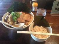 「特らぁめん＆ランチごはん(計1100円)」@らぁめん 葉月 不動前店の写真