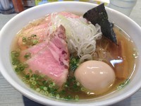 「煮干蕎麦　塩（￥730）＋肉増し2枚＋味玉（￥300）」@喜乃壺の写真