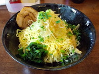 「塩まぜそば」@麺場なっくるの写真