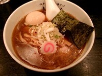 「味玉中華そば 醤油」@江戸前煮干中華そば きみはん 五反田店の写真