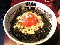 「汁なしMiso・Black (1日限定10食)」@らあめんHAJIMEの写真