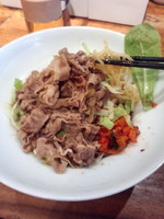 「博多冷やし肉そば740円」@一風堂 六本木店の写真