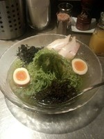 「【限定】ソラのうち～ぬ緑ぬ冷麺」@ソラノイロ ARTISAN NOODLESの写真