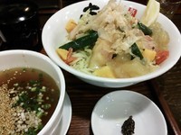 「【今月の限定】爽辛つけ麺 990円」@麺屋 あごすけの写真