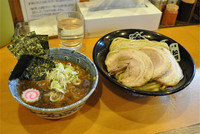 「特製つけそば」@中華蕎麦 とみ田の写真