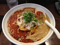 「坦々タン麺(限定)800円」@スタミナラーメン 馬しゃ屋の写真