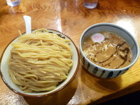 「濃厚つけ麺（大盛４８０ｇ）　８５０円」@銀座 朧月の写真