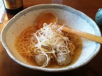 「和風ラーメン＋カレーコロッケ」@味遊酒房 花ひらいての写真