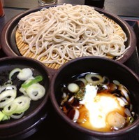 「もり（￥260）＋温玉（￥50）」@ゆで太郎 新川2丁目店の写真