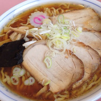 「醤油ラーメン  大盛り」@中華そば 金ちゃん 本店の写真