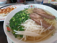 「牛塩ラーメン牛麺490円」@餃子の王将 野田店の写真