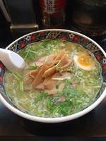 「味彩塩拉麺 + 煮玉子」@函館麺厨房あじさい 本店の写真