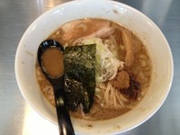 「濃厚らーめん200g 細麺 750円」@三代目 狼煙の写真
