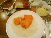 「チキンカツカレー」@キッチンヨシノの写真