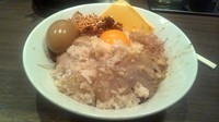 「特製まぜそば(並) 全増し 950円」@ジャンクガレッジ 東京ラーメンストリートの写真