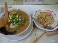 「チャーハンセット」@ラーメン藤 大手筋店の写真