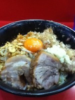 「まぜそば￥750（全マシ）」@麺屋 桐龍の写真