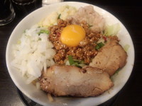 「台湾まぜそば+肉多し」@麺の坊 男晴れの写真