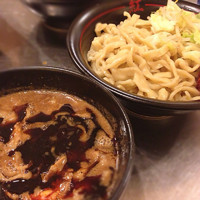 「濃厚紅つけ麺」@麺創研 紅 府中の写真
