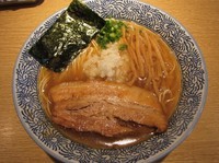 「あっさり煮干そば（６８０円）」@煮干中華ソバ 宮庵の写真