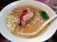 「鶏塩そば（６８０円）」@鶏そば 三むらの写真