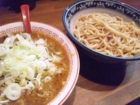 「【7月限定】ネギ味噌つけ麺（大）￥880・納豆￥70」@ラーメンアキラの写真