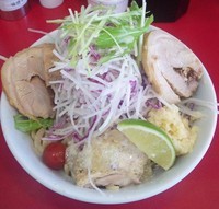 「【限定】 豚冷やしsio：850円」@用心棒 本号の写真