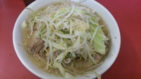「ラーメン豚入り ヤサイ、ニンニク」@ラーメン二郎 ひばりヶ丘駅前店の写真