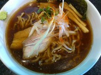 「鯵香る醤油ラーメン　￥750」@中野汁場 進化の写真