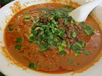 「坦々麺7/31まで462円。通常924円（平日ランチ714円」@百香亭 野田店の写真