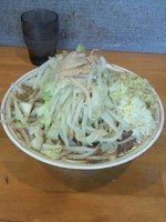 「小ラーメン（ニンニク・アブラ・カラメ）」@豚星。の写真