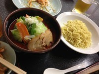 「つけ麺 辛味噌 野菜たっぷり」@らーめん池田屋 志津店の写真