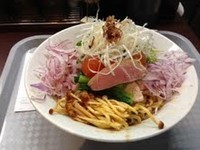 「黄金鶏和え麺」@大阪拳の写真