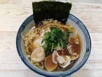 「蛤そば 800円」@中華そば 四つ葉の写真